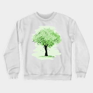 Spring Tree Crewneck Sweatshirt